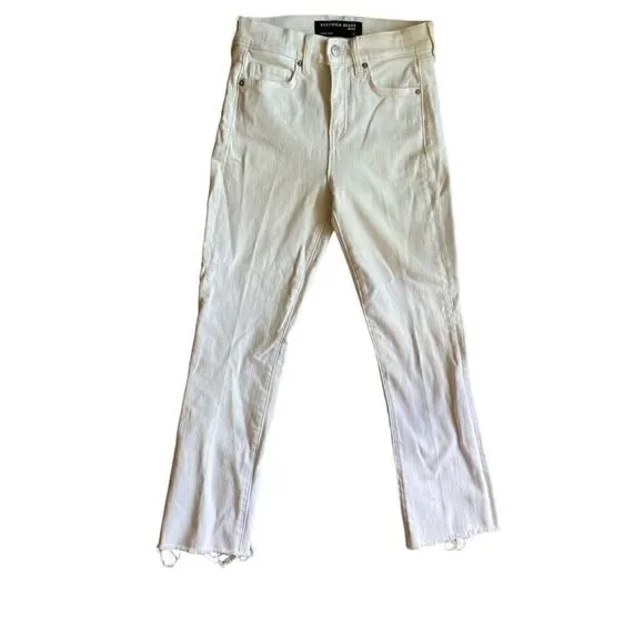 VERONICA BEARD CARLY KICK FLARE RAW HEM Size 25 NWOT